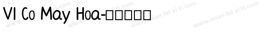 VI Co May Hoa字体转换